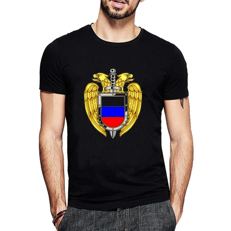 

TriDitya HT0566# Federal Security Service Unisex Cotton Tee-shirt Short Sleeve Tshirt Custom-made