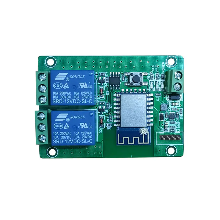 

Wifi remote control switch module 12V2 relay phone remote control Internet of things smart