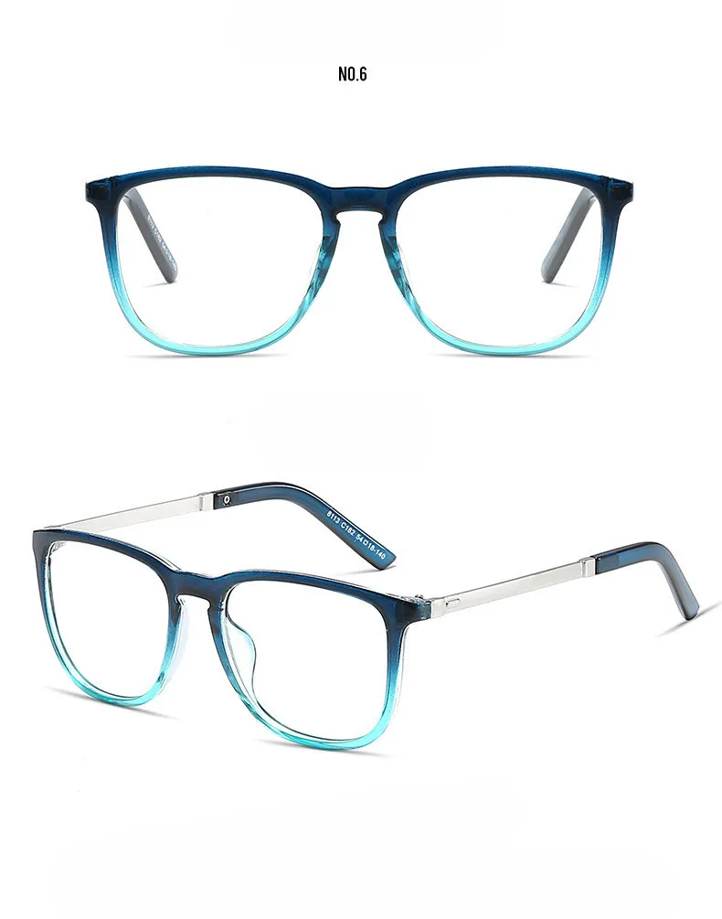 Imwete оправа для очков для мужчин и женщин прозрачная оправа для линз винтажные металлические очки женские дизайнерские прозрачные очки в леопардовой оправе