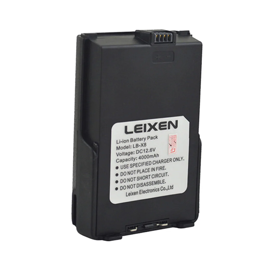 LEIXEN Battery Li ion 4000mAh for UV-25D NOTE FM Ham Radio Two Way Radio Long-Distance Walkie Talkie