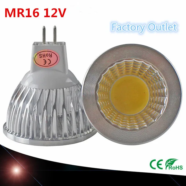 New high power LED lamp MR16 GU5.3 shock 3W 5W 7W Dimmable BLOW Searchlight warm cool white MR 16 12V GU 5.3 220V | Лампы и освещение