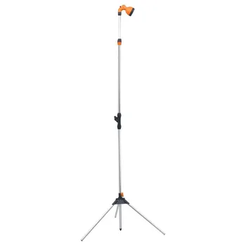 

Aluminum Tripod Garden Shower Garden Sprinklers Watering Grass Lawn Rotary Nozzle Rotating Water Sprinkler System Garden Supply