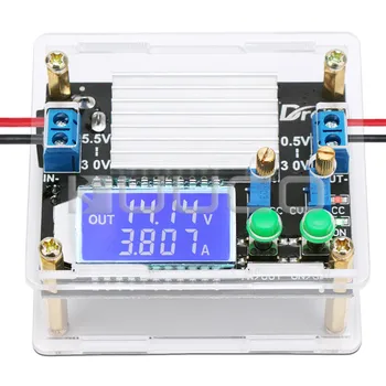 

35W Power Supply module DC 5.5~30V to 0.5~30V 4A Power Converter DC 5V 12V 24V Adapter/Regulator/Driver with Case LCD Display