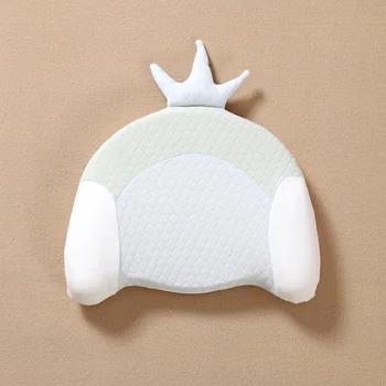 

2020 Newborn Stereotype Pillow New Baby Pillow Cotton Crown Memory Cotton Pillow Prevent Flat Head Neck Support Head Pillow