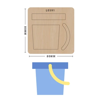 

Knife mold Surprise Creation Cutting dies Wood Scrapbook Cardmaking Paper craft DIY Stencil Metal