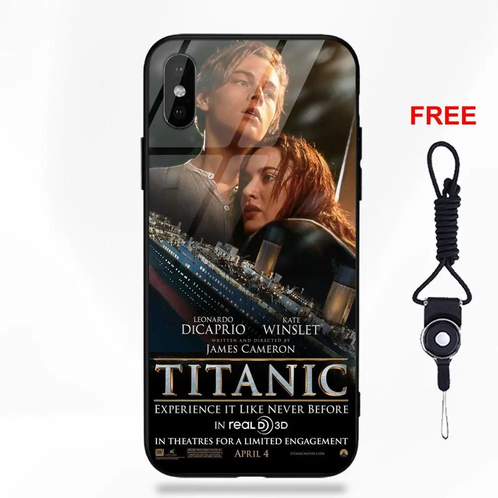 as picture Джек фильм Титаник Kate Winslet Love для huawei Honor 7X P20 Lite mate 10 Pro для Galaxy S8 S9 Plus Redmi 5 Note 5A 6 стеклянный чехол - Цвет: as picture