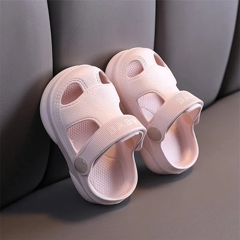 Summer Beach Sandals Baby Hole Sandals Shoes Children Non-slip Soft Floor Boys Girl 1-5 Years Kids Shoes Kids Sandals Baby Sandals Sandals And Clogs