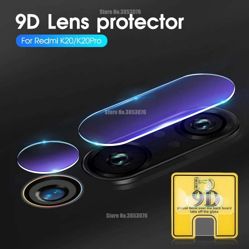 

2PCS 9D Soft Lens Glass Cover Film For Xiaomi Mi 9T Pro 9T Redmi Note 7 7S Redmi K20 Pro Ultra Thin Camera Lens Screen Protector
