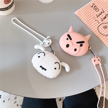 

Earphone Case For Airpods Case Silicone Naruto Sasuke Anime Soft Headphone Case for Apple Air Pods Earpods Protective Cover