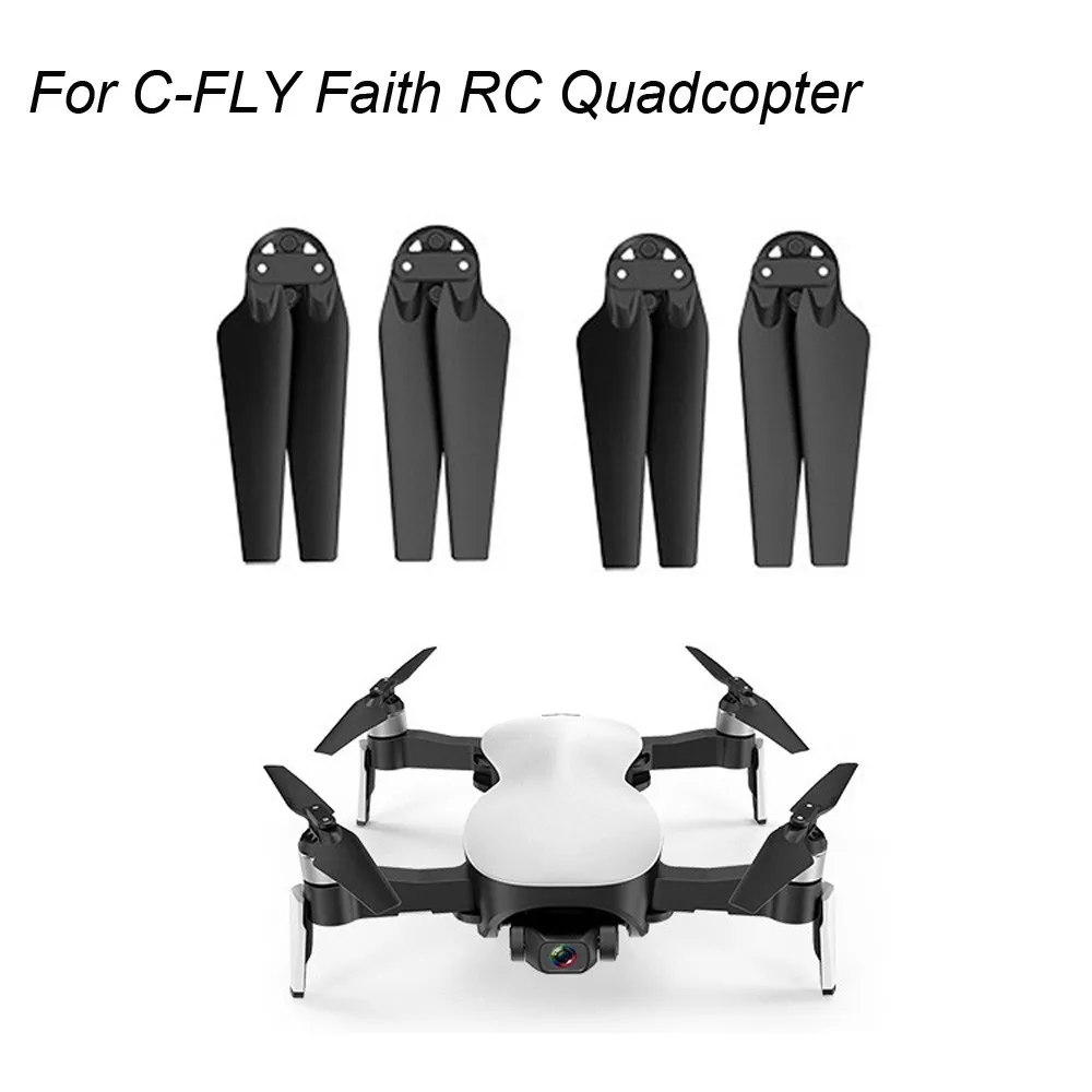 Ouhaobin 4 шт. пропеллеры для C-FLY вера RC Quadcopter GPS Дрон запасные Запчасти аксессуары Лопасти пропеллера 819#2
