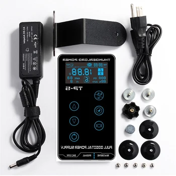 

Tattoo Power Supply HURRICAN UPGRADE Touch Screen TP-5 Intelligent Digital LCD Makeup Dual Tattoo Power Supplies Set