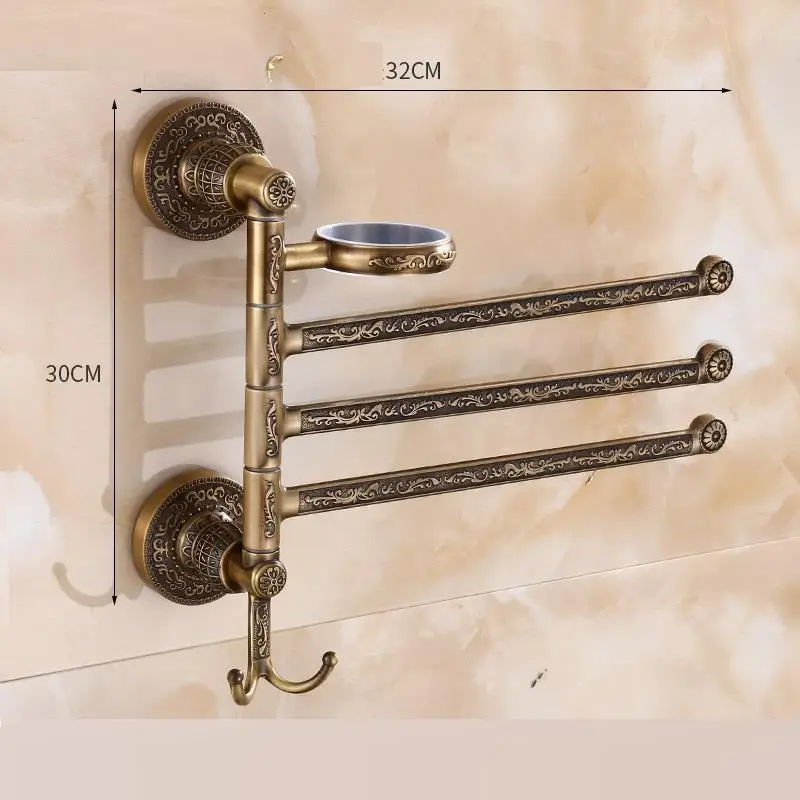 Number 10 Badezimmer Prateleira Badkamer аксессуары вращающийся душ Banheiro Аксессуары Salle De Bain вешалка для полотенец настенная полка для ванной комнаты - Цвет: Number 10