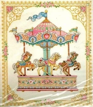 

ZZ Bonnie Rabbit - Birthday cross stitch kit Animal cotton thread Love lock canvas stitching embroidery Dim03769