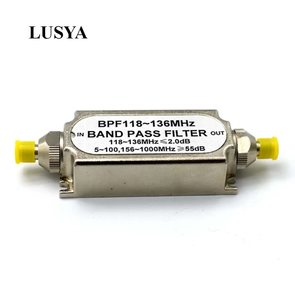 Lusya НОВЫЙ SMA полосовой фильтр BPF 118-136 МГц для авиационной группа A6-011 | Электроника