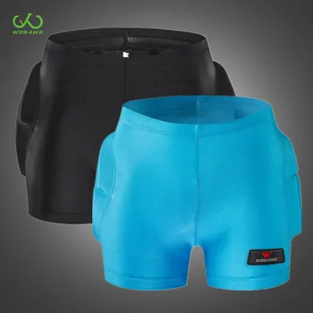 melhor Wosawe Inverno Proteção De Esqui Mtb Shorts Da Motocicleta Das Mulheres Dos Homens Hip Butt Protector Snowboard Skateboarding Roller Hockey Shorts