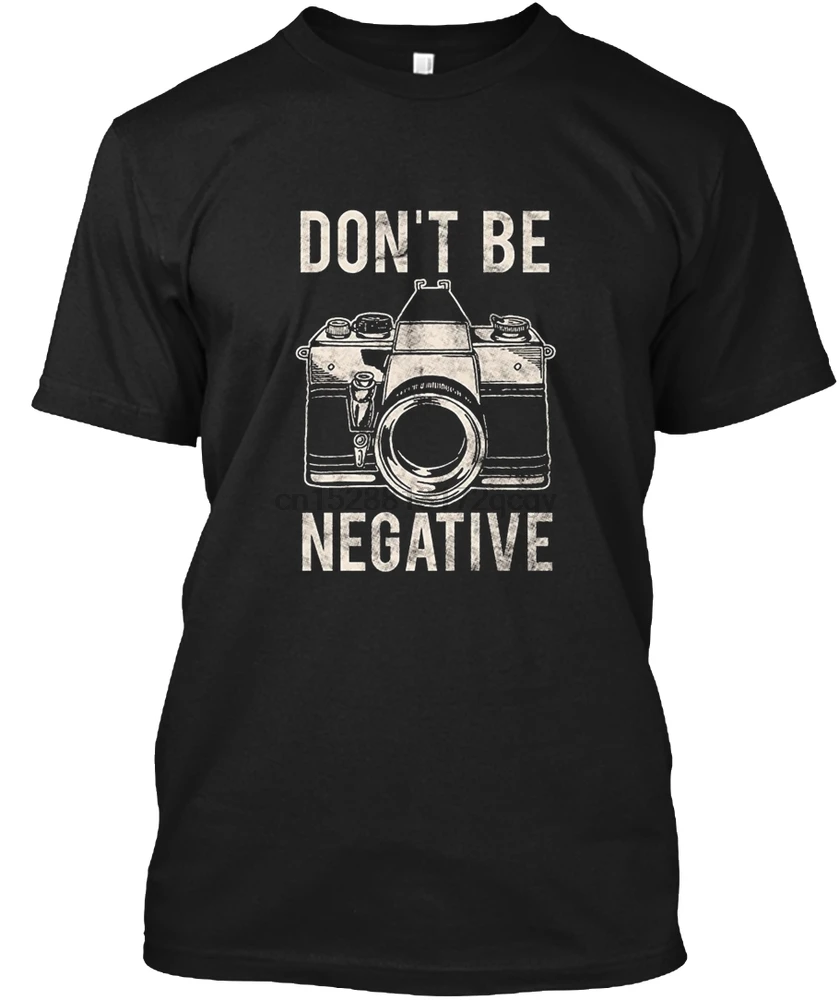 Мужская футболка Don't Be Negative женская и |