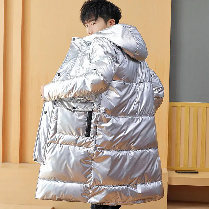 

New winter bright Korean cotton padded jacket with thick and warm warmth