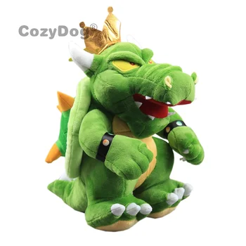 

Super Mario King Koopa Bowser Soft Plush Dolls Cool Koopa Stuffed Dolls 10 inch Children Gift