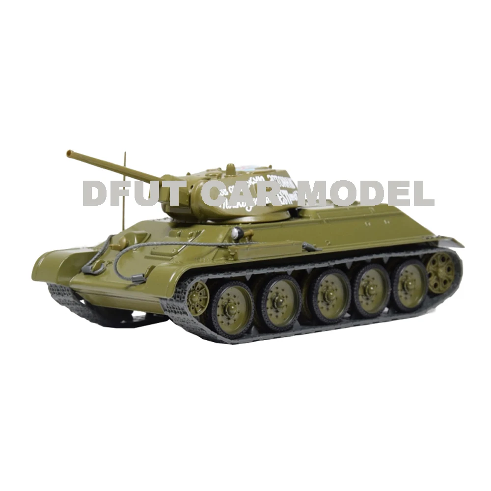 1:43 Масштаб сплав игрушка T 34 76 Танк модель детская танк оригинальный