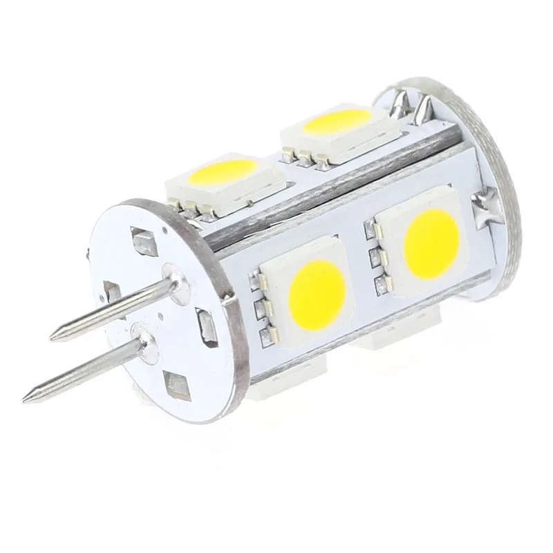 С регулируемой яркостью GY6.35 1 8 W G6.35 Светодиодная лампа с 9led 5050SMD 12VDC 180 198LM