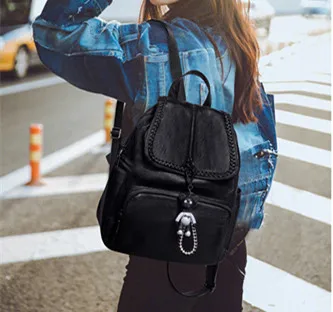 

New Brand Anti-Theft Bag Wild Waterproof Shoulder Bag Vintage Ladies Girl School Backpack Bag