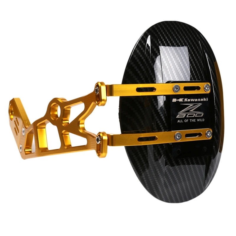 Заднее колесо мотоцикла шины крыло кронштейн крыло для Kawasaki Z800 2013 - Цвет: Gold