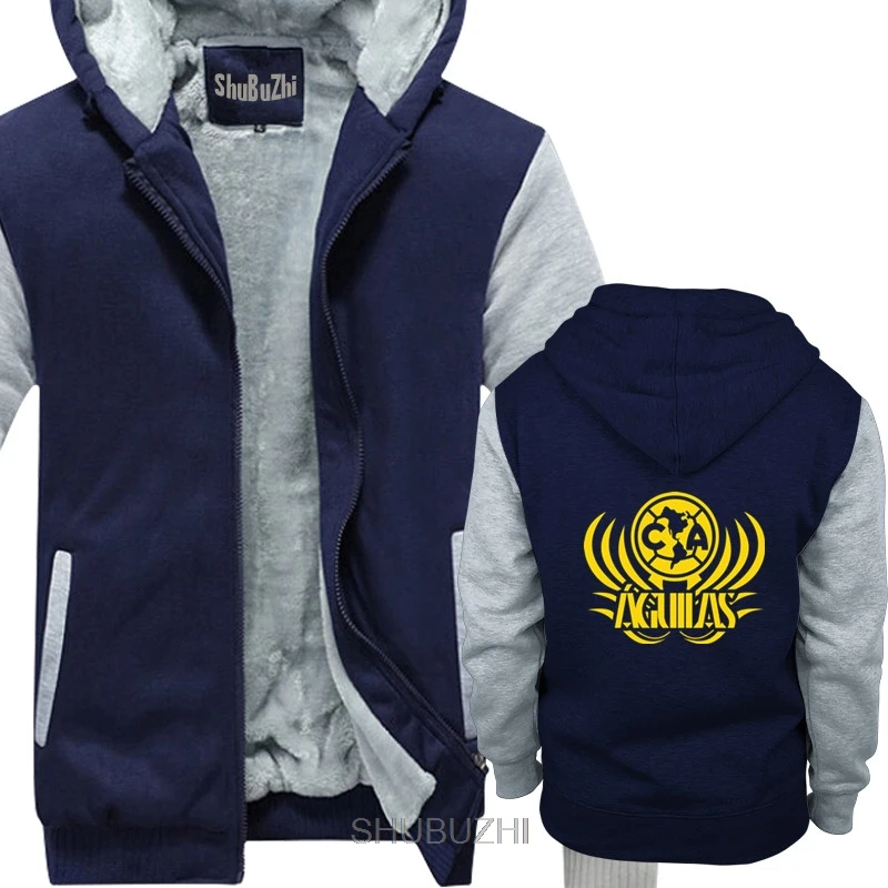 Клубная Америка Aguilas Odiame Mas Playera, Джерси, мужские плотные толстовки, зимняя плотная куртка, пальто, модный бренд, Мужская толстовка, пальто sbz6408