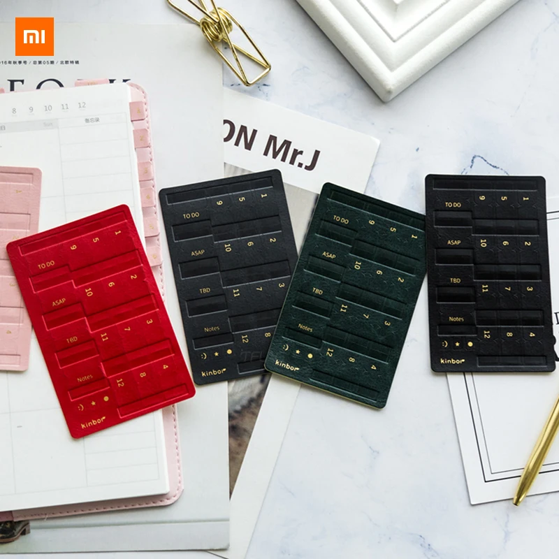 Xiaomi Mijia Youpin Notebook Index липкая текстура Улучшенная Удобная маркировка содержание