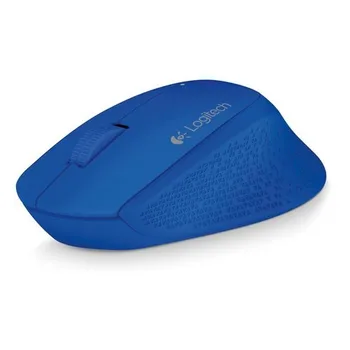 

Logitech M280-Mouse-right-handed optical-3 buttons-Wireless-2.4 GHz-USB wireless receiver-Blue