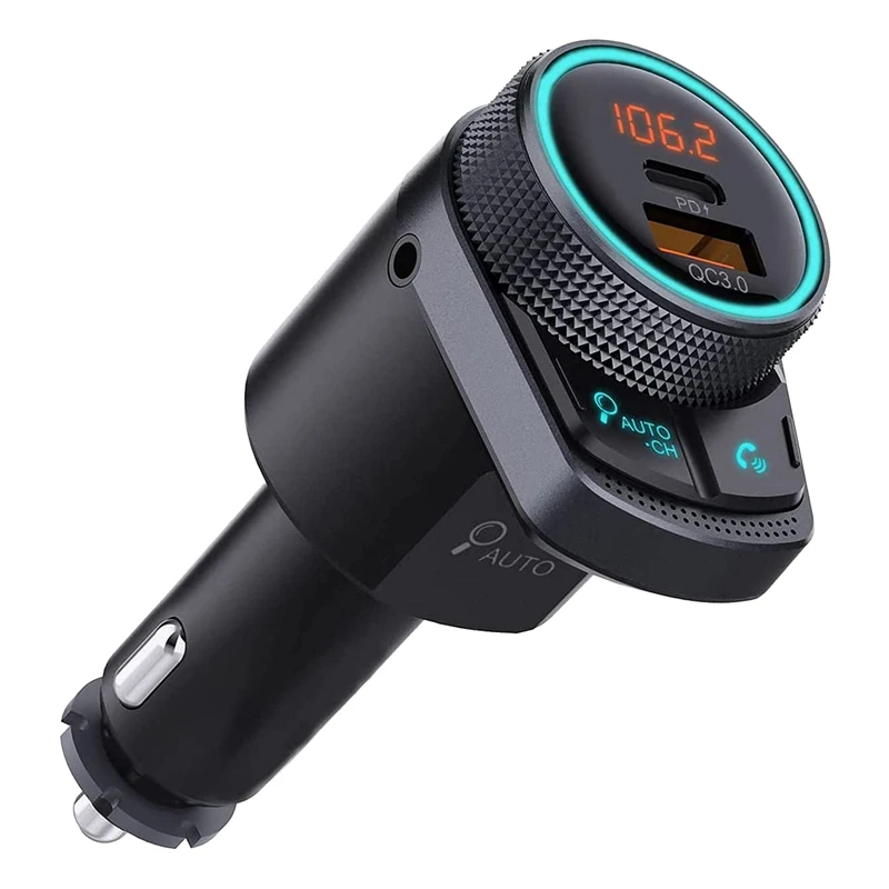 Diplomatieke kwesties Prijs Advertentie Bluetooth 5.1 Car FM Transmitter Wireless Car Radio Adapter 20W PD Type C &  QC3.0 Fast Charger LED Display Supports Siri|FM Transmitters| - AliExpress