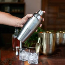 550 мл/750 мл, шейкер из нержавеющей стали, миксер для вина, Мартини, Бостонский шейкер для бармена, вечерние барные инструменты