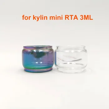 

2PCS Replacement Pyrex Colorful Glass Tube Extend Capacity Fit for for kylin mini RTA 3ML