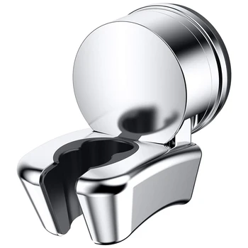 

Vacuum Suction Cup Shower Head Holder 2 Spray Angle Handheld Shower Head Bracket Wall Mount Holder with Reusable Adhesive Stick