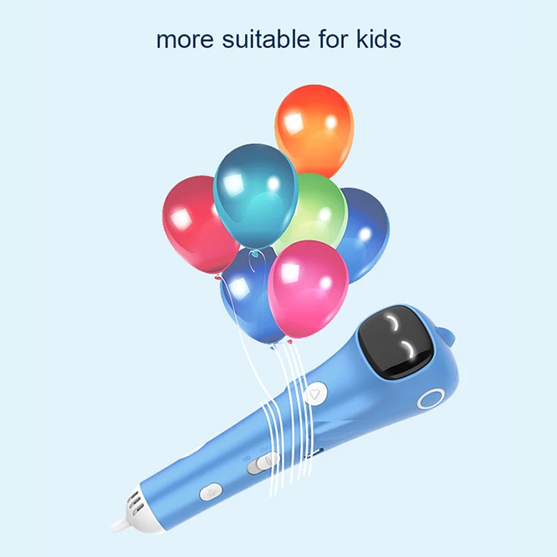 3D Printing Pen DIY 3D Pen Low Temperature Wireless Digital Display Rechargeable Drawing For Kids Educational Toys Gifts 3d printing pen