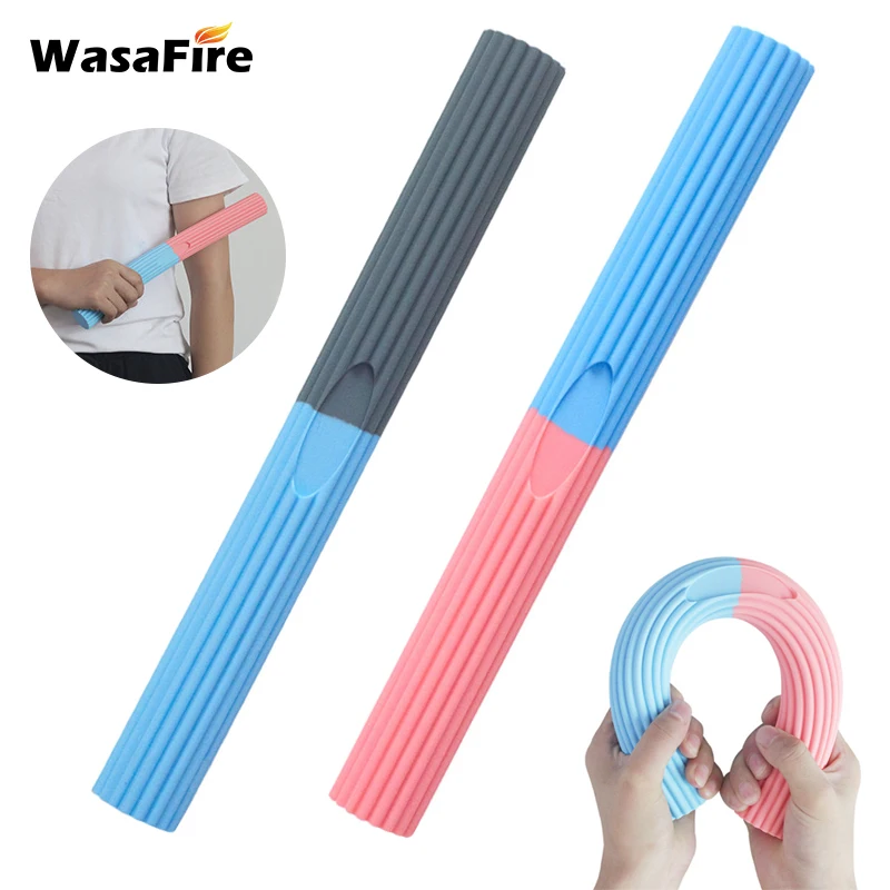 Fitness Flexible Resistance Training Bar Elbow Bar Hand Forearm Strengthener Exercise Equipment for Massage and Injury Recovery