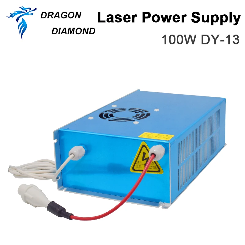 Dragon Diamond DY-13 100 Вт Co2 лазерный источник питания для RECI Z2/W2/S2 Co2 лазерная трубка для гравировки/резки серии DY