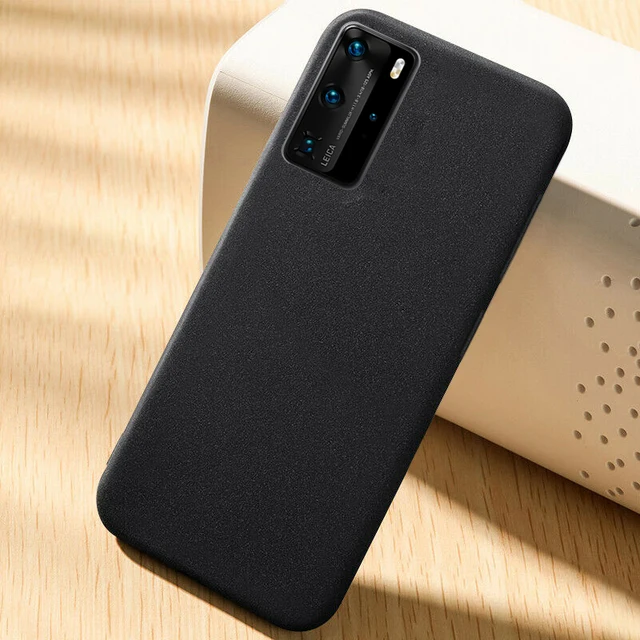 Sandstone Slim Rubber Matte Soft Case For Samsung Galaxy S22 S20 FE Note20 S21 Ultra M52 A70 A51 A71 A52 A72 S8 S9 S10 Plus A12 black