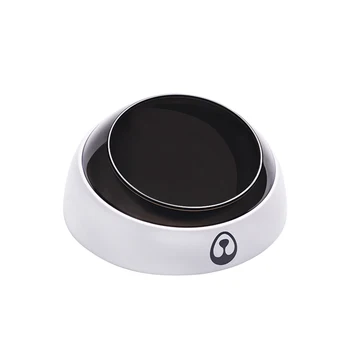 

PC Single Double Adjustable Height Non Slip Dog Bowl Detachable Food Water Feeder Drinking Dish Splash Proof Pets Supplies White