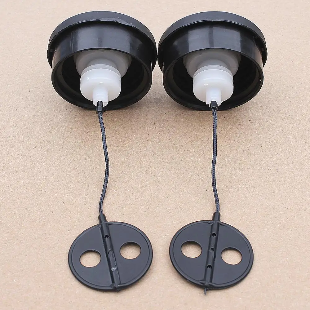 2PCS Fuel Tank Gas Cap For Stihl FS38 FS45 FS46 FS48 FS55 FS56 FS75 FS80 FS81 FS85 FS120 FS200 FS250 FS300 Trimmer Lawn Mower 2