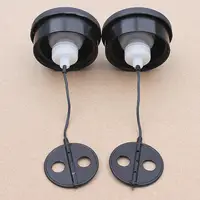 2PCS Fuel Tank Gas Cap For Stihl FS38 FS45 FS46 FS48 FS55 FS56 FS75 FS80 FS81 FS85 FS120 FS200 FS250 FS300 Trimmer Lawn Mower 2
