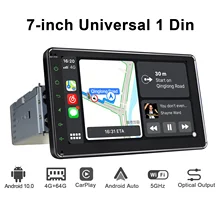 Radość, że Din 7/8/9 Cal uniwersalne Radio samochodowe Android 10.0 ekran GPS Naviagtion/kierownica/Carplay/szybkie uruchamianie FM Audio Stereo