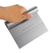 Скребок для теста для пиццы, нож для резки теста, разделитель для выпечки, торта, пиццы, инструменты для резки помадки, шпатели для украшения торта