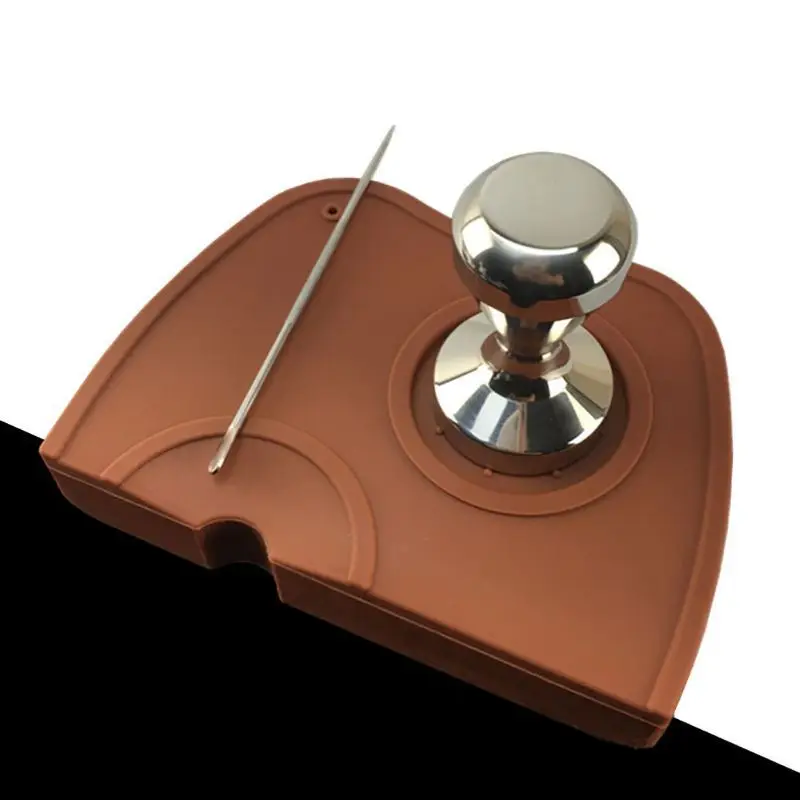 

Silicone Tamper Mat, Coffee Tamper Mat Espresso Silicone Tamp Mat Non-Slippery Espresso Accessories