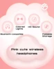 Pink Cute Cat Ears Wireless Headphone Bluetooth-compatible Headset Stereo Foldable Earphone with Microphone Music Kid Girl Gift 6