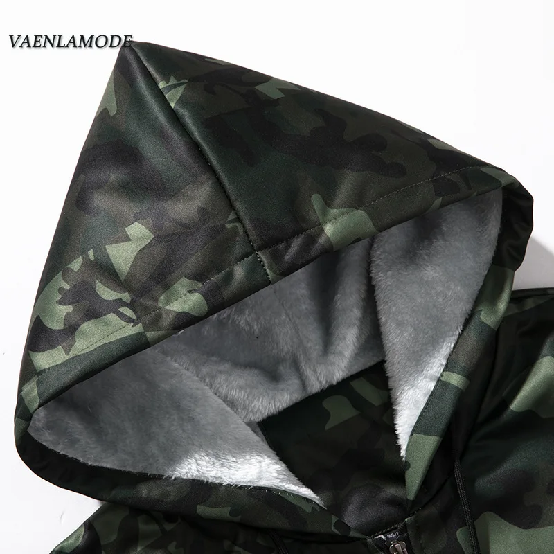 Vaenlamde мужские повседневные комплекты с камуфляжным принтом камуфляжная куртка+ брюки 2 шт. спортивный костюм спортивные худи толстовка и брюки костюм размера плюс