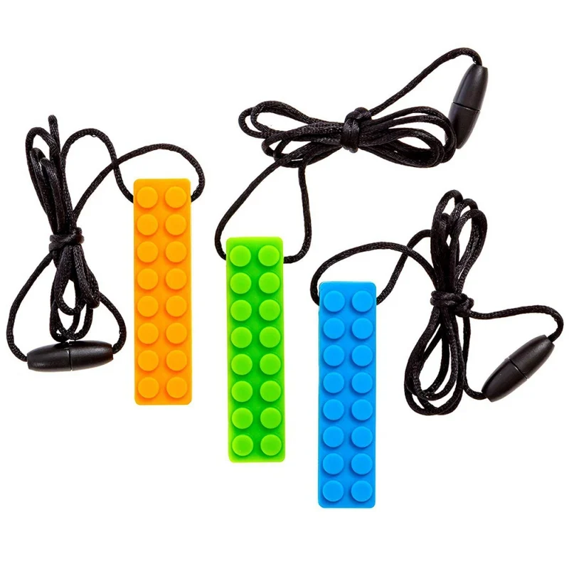 1PC Baby Teether Silicone Teething Toys Pen Cap Food Grade Chewable Kids Teeth Care Supplies