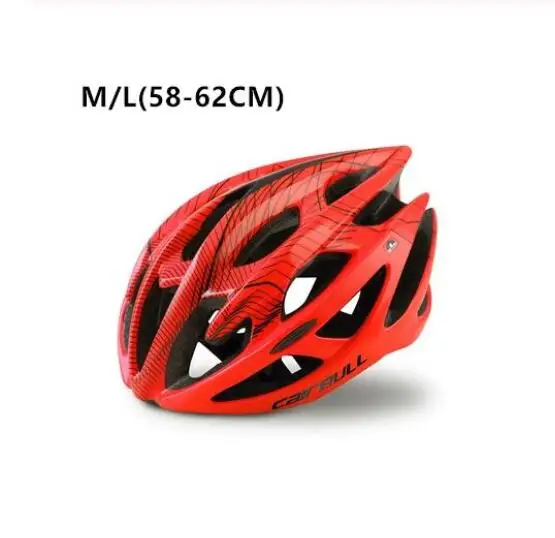 CAIRBULL мужской женский велосипедный шлем горный шоссейный велосипед цельные шлемы - Color: orange-L