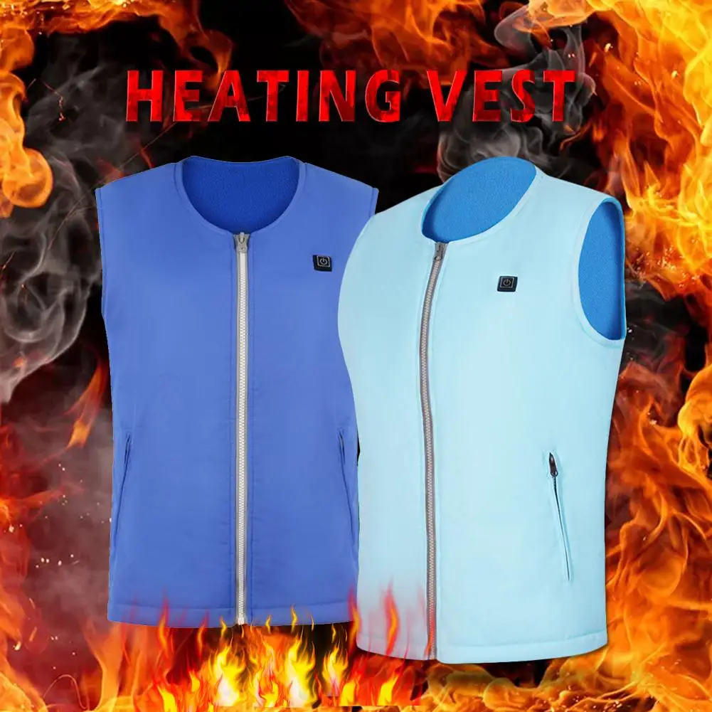 Men And Women Outdoor Warm USB Adjustable Charging Heated Clothes Thermal Winter Insulated Heating Underwear Electric Heated