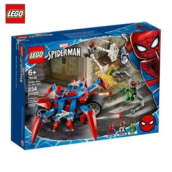 

LEGO Blocks Marvel Spider-Man: Spider-Man vs. Doc Ock set 76148 234pcs/pzs 6years old Children Toys Festival Gift