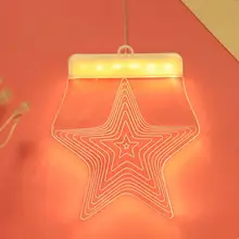 3D ночник светодиодный светильник многоцветный Декор для спальни Дети Рождественский подарок игрушки для спальни дети домашняя атмосфера